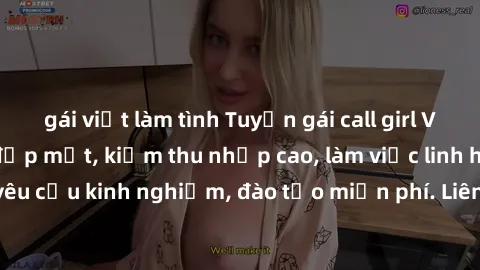 gái việt làm tình Tuyển gái call girl Việt Nam gợi cảm, đẹp mắt, kiếm thu nhập cao, làm việc linh hoạt, không yêu cầu kinh nghiệm, đào tạo miễn phí. Liên hệ ngay để biết thêm chi tiết!